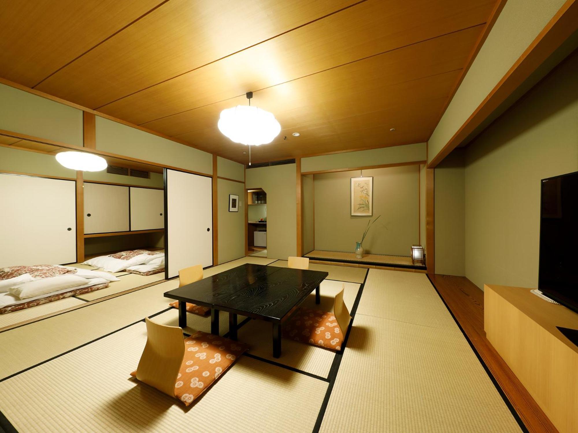 فندق بريمير -تسيوباكي- سابورو المظهر الخارجي الصورة A traditional Japanese room